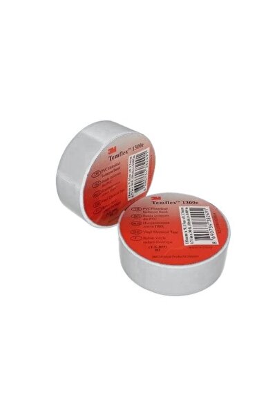 3M Beyaz İzole Elektrik Bantı (0,13mmx19mmx9,14Metre)
