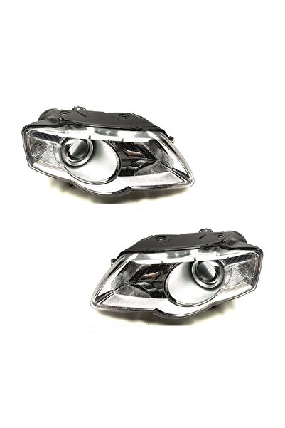 NS Nilser Auto Parts Vw Passat B6 Sağ-Sol Takım Set Halojen Far Lambası 2006-...