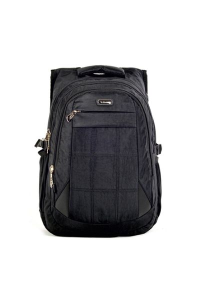 Relaxion Unisex Μαύρο 4 θέσεων Casual Sports and School Backpack - 2227