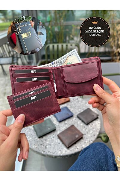 MFT Leather Design محفظة جلدية للرجال - موديل FOSSIL GENUINE