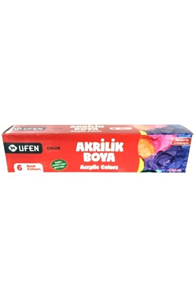 Akrilik Boya 6 Renk