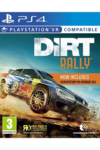 Masters Dirt Rally VR PS4 Oyun