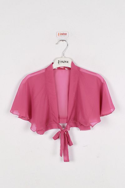 incity Bolero din șifon fucsia pentru fete