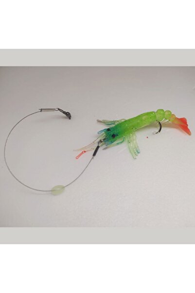 ALDOS Karides Sahte Silikon Shrimp Balık Yemi Silikon Karides 7,62 cm 6,5 gr