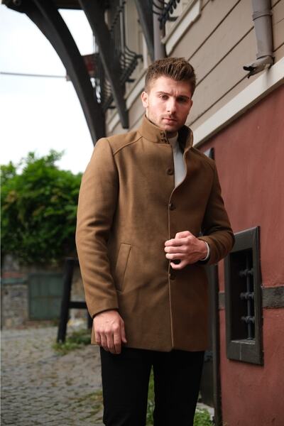 Twenhil DAR KESİM ERKEK KAŞE KABAN