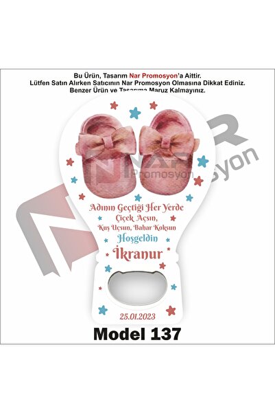 Nar Promosyon 50 Adet Açacak Magnet