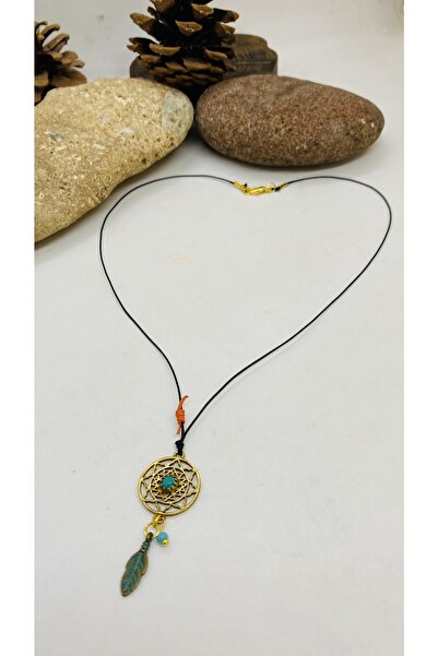 Porsuk Alternatif قلادة هيبي بوهيمية أصلية مصنوعة يدويًا