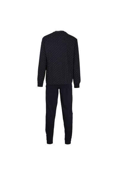 Götzburg GÖTZBURG Herren Schlafanzug Set - lang, V-Ausschnitt, gemustert