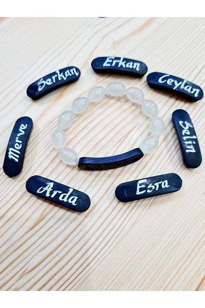 Doğal Taş Dünyası Cat's Eye Highlighter Children's Bracelet Glow in the Dark