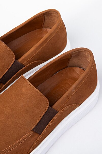 Ducavelli Menta Men's Genuine Leather Nubuck Sneaker, Loafer Sneaker, Genuine Leather Sneaker, Men's Snaker