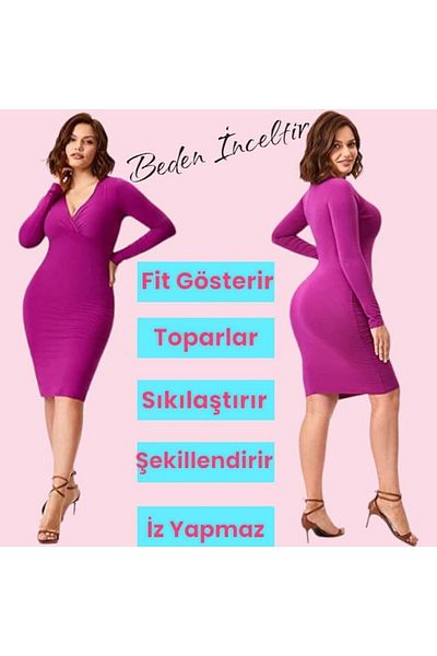 Tezzgelsin Women's High Waist Laser Cut Basen Recovery Shaping Ghost Corset 3 Pieces