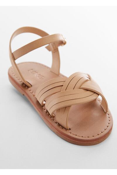 MANGO Baby Buckle Strappy Sandals