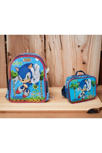 WİGGLE Раница и кутия за обяд за начално училище Sonic