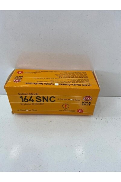Kale Kilit Kale Sistem Silindir Kilit 164 Snc