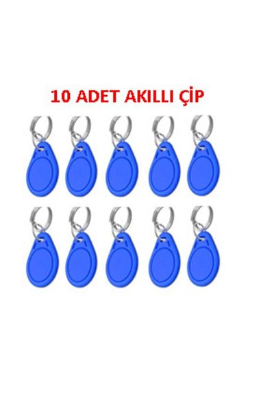 MERT-ER Chip Key for Building Entry Doors Smart Lock 10 Pieces