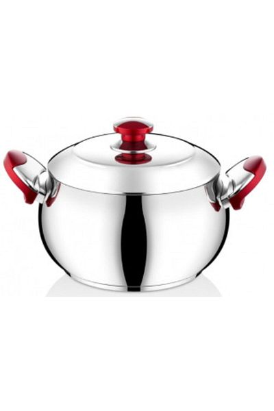 İNTER CELİK Inter Steel Gülistan Hot Pot 18x10cm 2.5lt