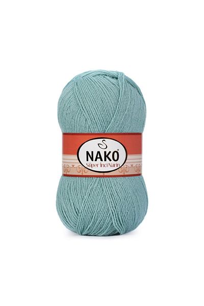 NAKO Turquoise Super Pearl Narin Knitting Rope