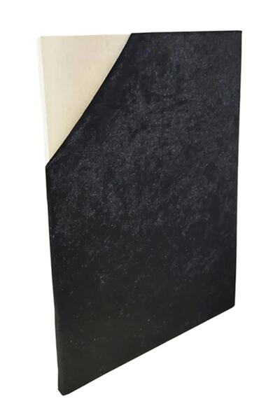 PAKCAM Filografi Tahtası Astarlı Kadife Kumaş Kaplı Tahta 50*50cm Siyah