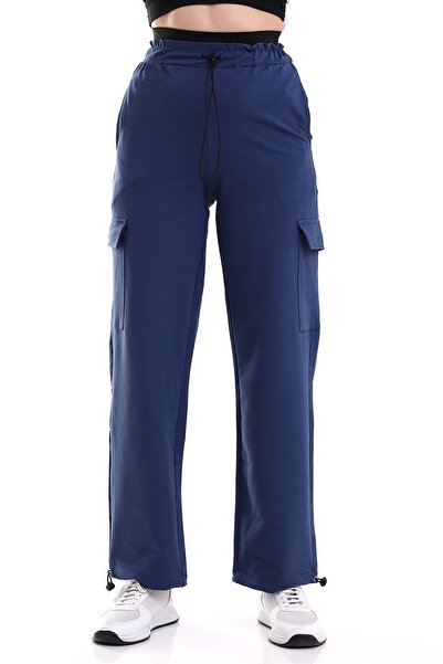 winmoda KADIN EŞOFMAN ALTI BEL BOXER LASTİK DETAYLI/TRACKSUIT BOTTOMS BOXER SHORTS WITH RUBBER DETAIL