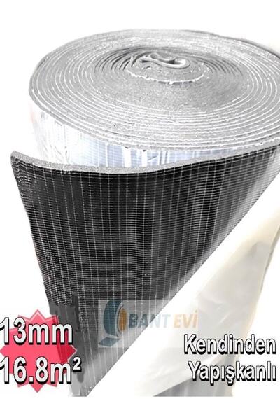 BANT EVİ Kauçuk Izolasyon 13mm 120cm 16.8m2 Kendinden Yapışkanlı Elastomerik ...