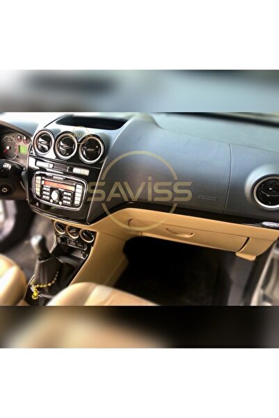 Saviss Ford Connect Yeni kasa uyumu Parlak Siyah Full Set Maun Kaplama (Piano...