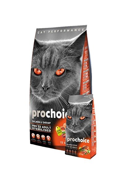 ProChoice Pro 33 Sterilised Somonlu Kısır Kedi Maması 2 Kg