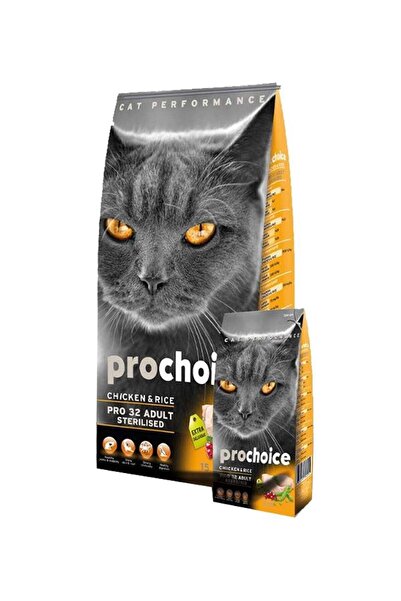 ProChoice Pro 32 Sterilised Tavuklu Kısır Kedi Maması 2 Kg