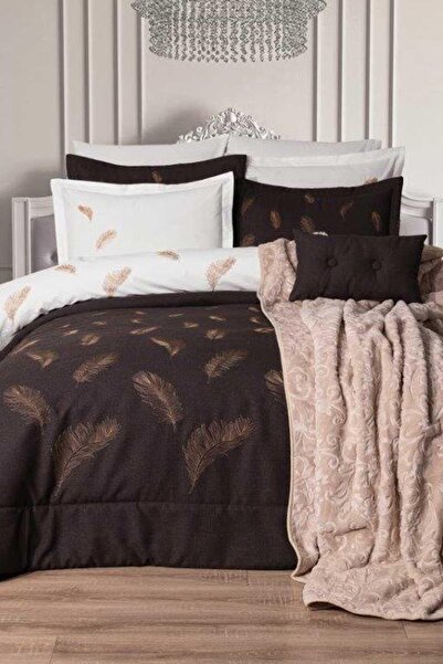 Özdilek طقم مهر توال بني 11 قطعة