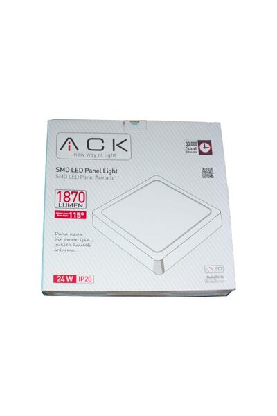 ACK 24w Beyaz S.ü.kare Led Panel Armatür