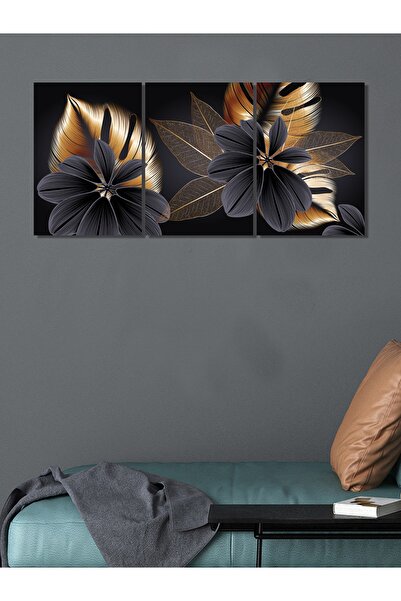 HYL O floare într-o frumusețe uimitoare, o singură imagine 3 tablouri