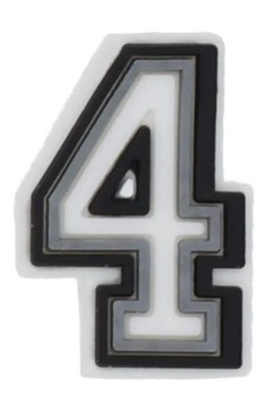 Crocs Terlik Süsü-jibbitz-rakamlar 4-charm-anahtarlık-bileklik Takıları