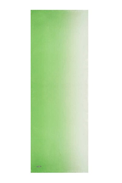 Bursa İpek Ανοιχτό πράσινο μενταγιόν ντεγκραντέ μεταξωτό σάλι