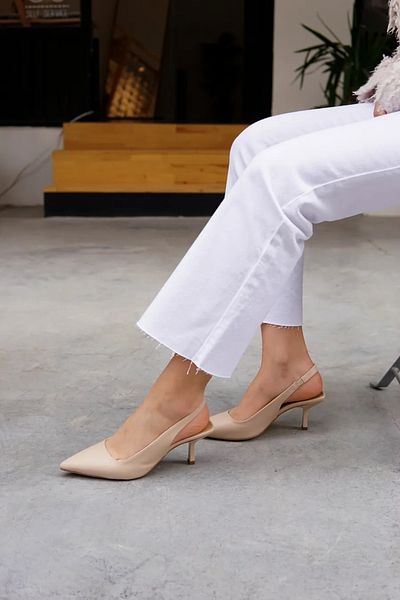 LAMİNTA Pantofi de damă cu toc Sandra Brand Skin Color