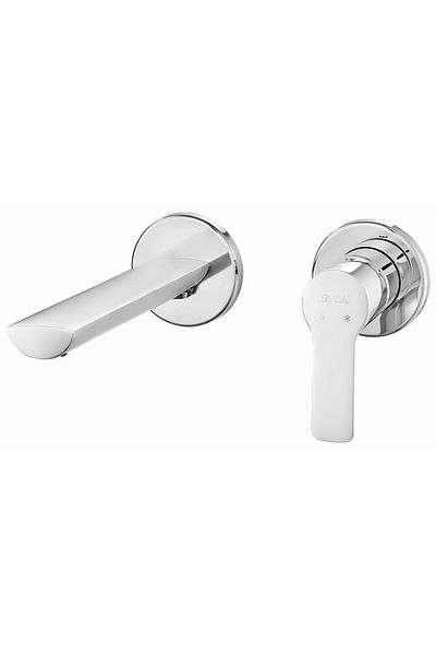 Eca Built-in Luna Sink Faucet Surface Mounted Double Rosette102167606-YY