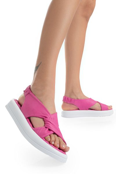 PASSAGE SHOES Γυναικεία Skin Γνήσιο Δέρμα Ελαστικά Σανδάλια 6235