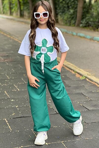 Riccotarz Παιδική αθλητική φόρμα με λαιμόκοψη Crew με στάμπα λεπτομέρεια από σχοινί