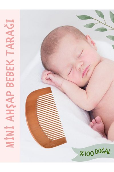 ERATOS 100% Natural Wooden Mini Comb