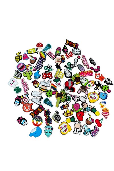 Crocs Terlik Süsü 9 Adet Tüm Terlikler Uyumlu ( Karışık Gönderim)