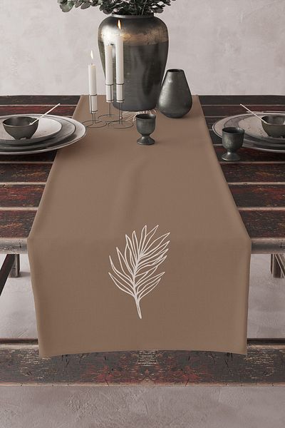 Skhome Premium Special Design Διακοσμητικός Ψηφιακός Τυπωμένος Runner (rn454)