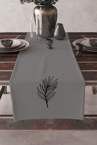 Skhome Premium Special Design Διακοσμητικός Ψηφιακός Τυπωμένος Runner (rn452)