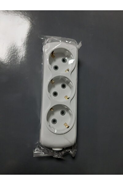 VEGA 3'lü Topraklı Grup Priz