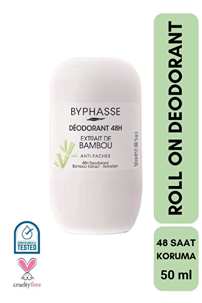 BYPHASSE 48H Roll-on Deodorant Bamboo Extract 50ml