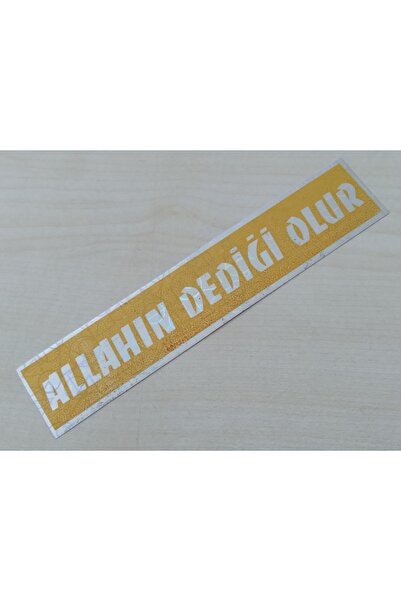 DNZSM WHAT IS THE GOVERNESS STICKER 17,5x3,5cm (2PCS) YELLOW WHERE IS THE GOV...