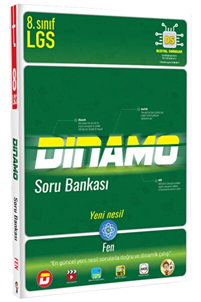 Tonguç Akademi Tonguç 8. Sınıf LGS Fen Bilimleri Dinamo Soru Bankası Tonguç A...