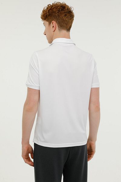 Lotto M-ADELFO POLO T-SH 3FX White Men's Short Sleeve T-Shirt