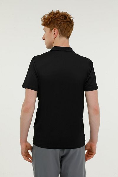 Lotto M-SN953 STWRT PL T-SH 3FX Black Men's Short Sleeve T-Shirt