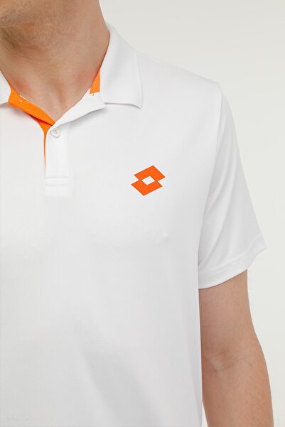 Lotto T-Shirt M-SN953 STWRT PL T-SH 3FX Beyaz Erkek Kısa Kol