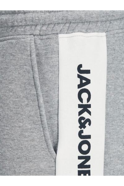 Jack & Jones Kurze kurzze Hosen JJILOGO BLOCKING SWEAT SHORTS