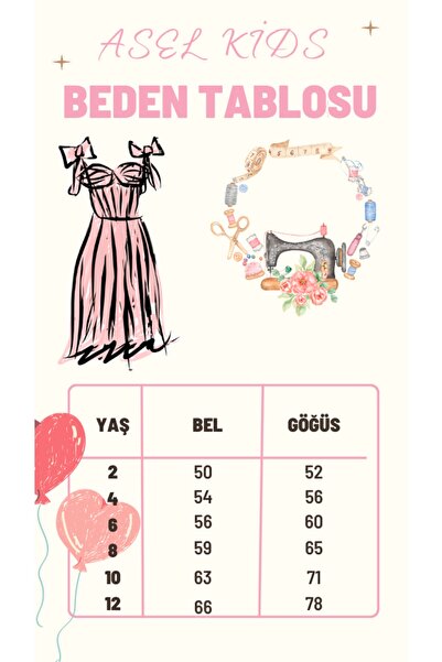 Asel Kids Girl's Designer Dress