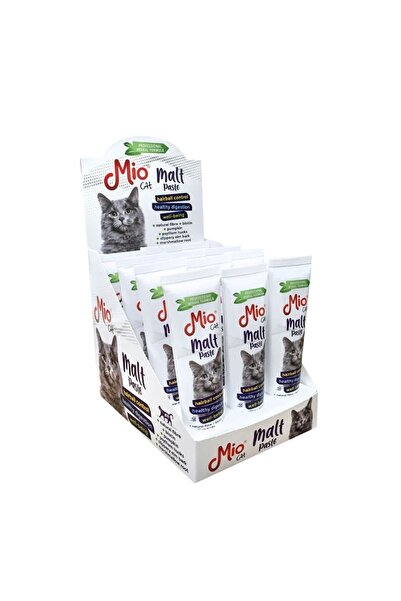 MİO Mio Kedi Malt Pasta 100 ml - Mio Kediler İçin Hairball Control Malt Tüy Y...